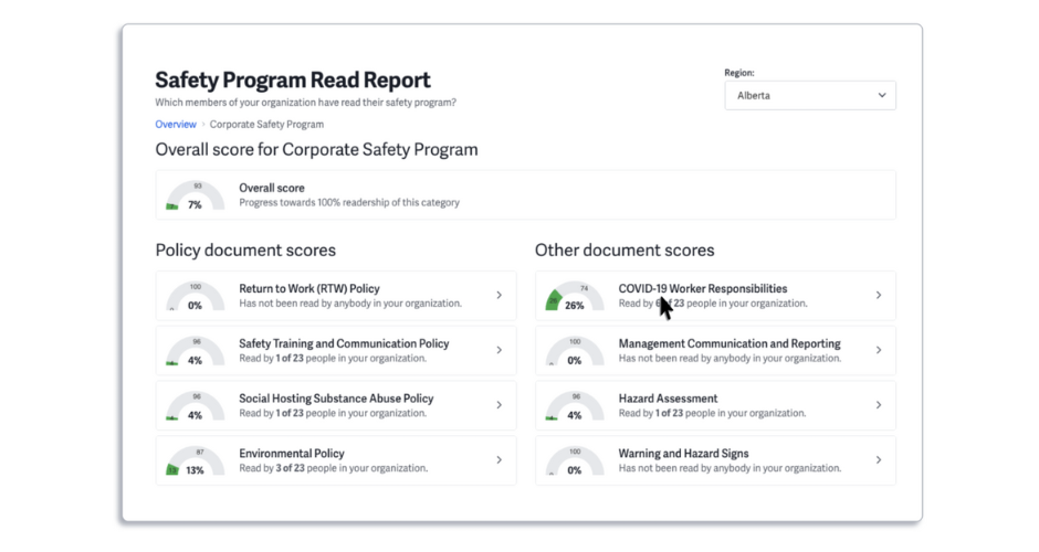 Read and Accept Report